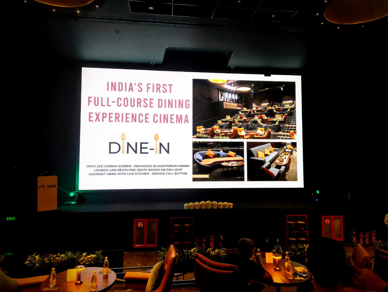 PVR INOX Dinner in Theater