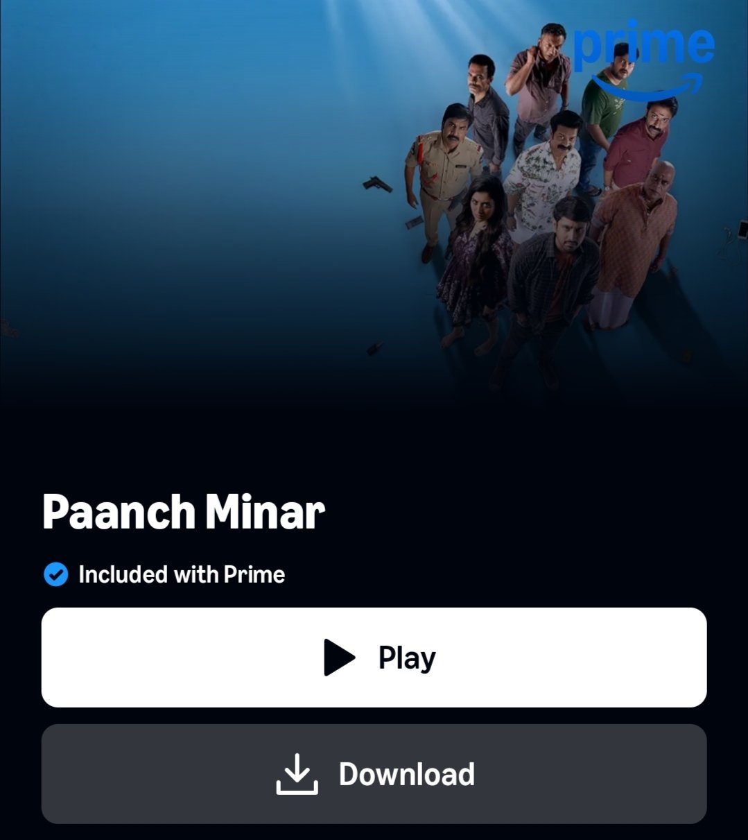 Paanch Minar OTT