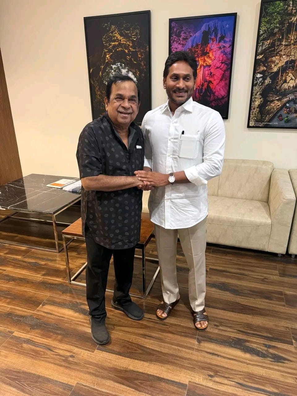 Brahmanandam YS Jagan 