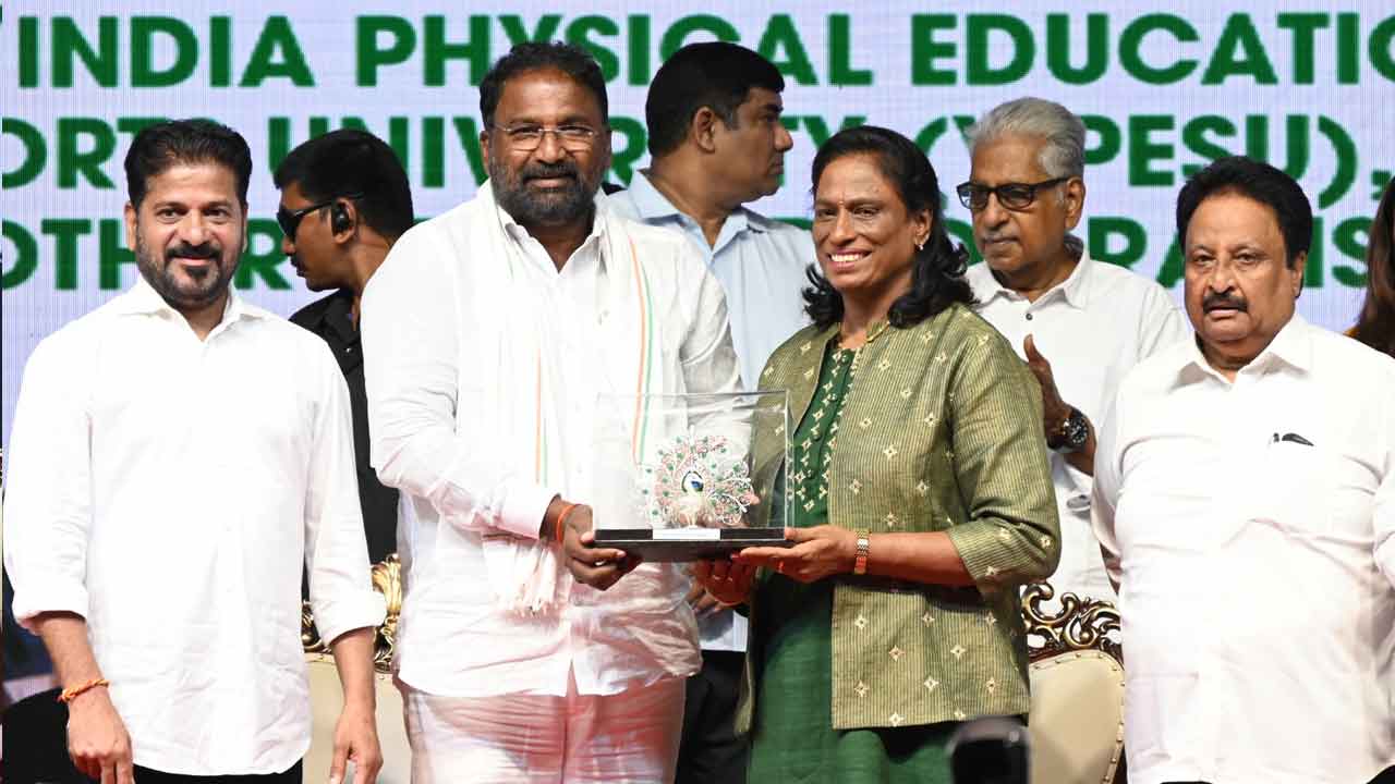 CM Revanth Reddy Inaugurates Young India Physical Education University 