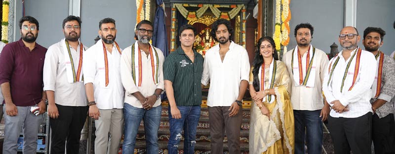 Roshan Kanakala and Vijay K Kamisetty Film Launch