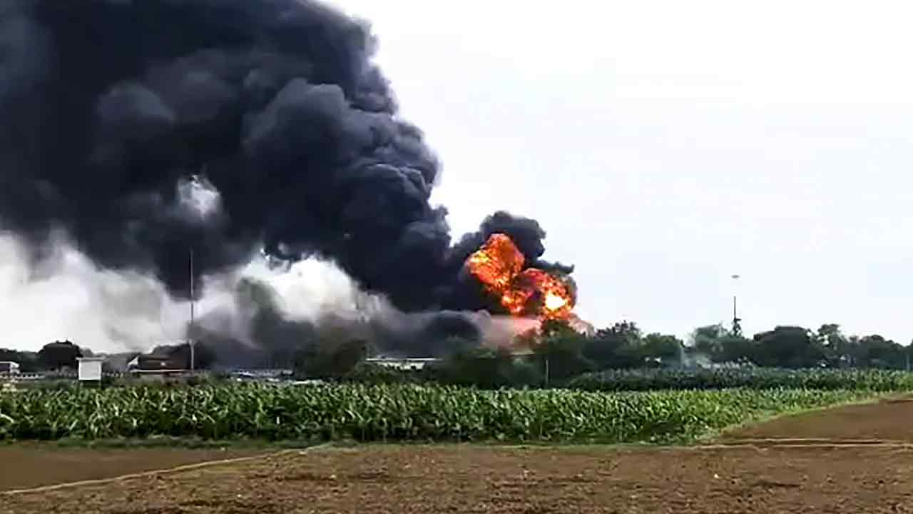 toll plaza blast In UP